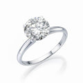 Classic Solitaire Round Cut Ring