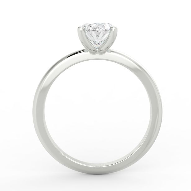 Oval Solitaire Engagement Ring