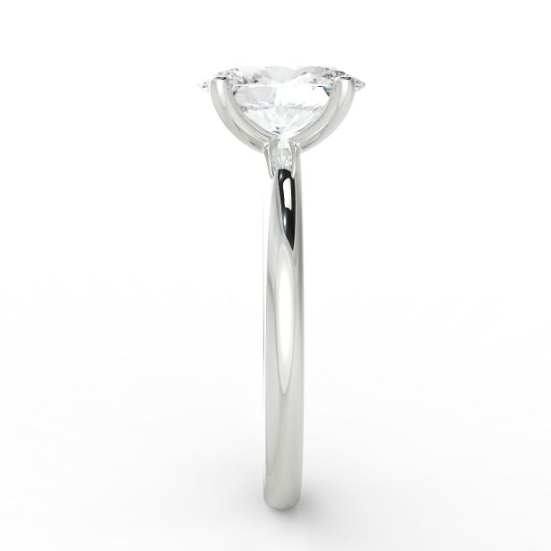 Oval Solitaire Engagement Ring