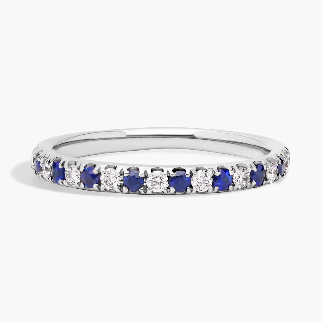 Riviera Pavé Sapphire And Diamond Ring