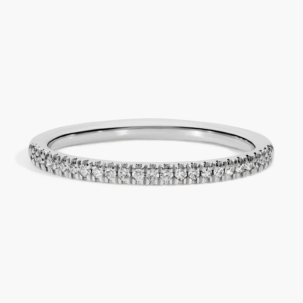Micropavé Diamond Ring