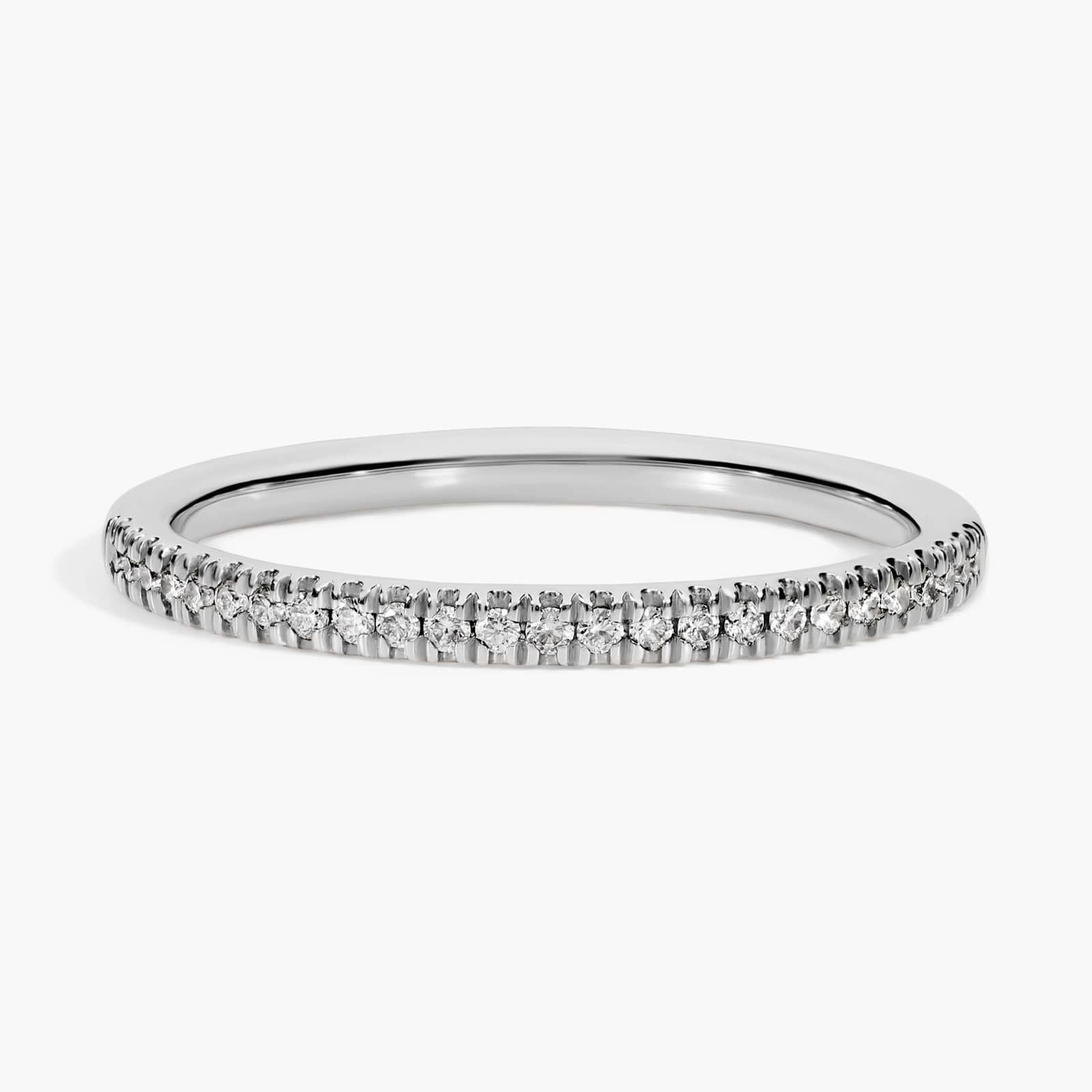 Micropavé Diamond Ring