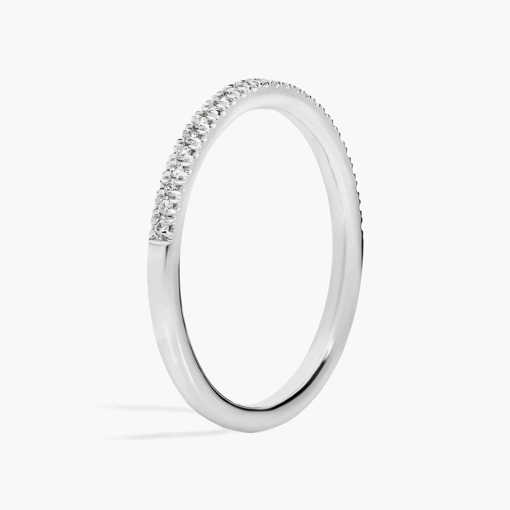 Micropavé Diamond Ring