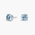 Aqua Marine Stud Earrings