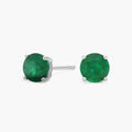 Emerald Stud Earrings