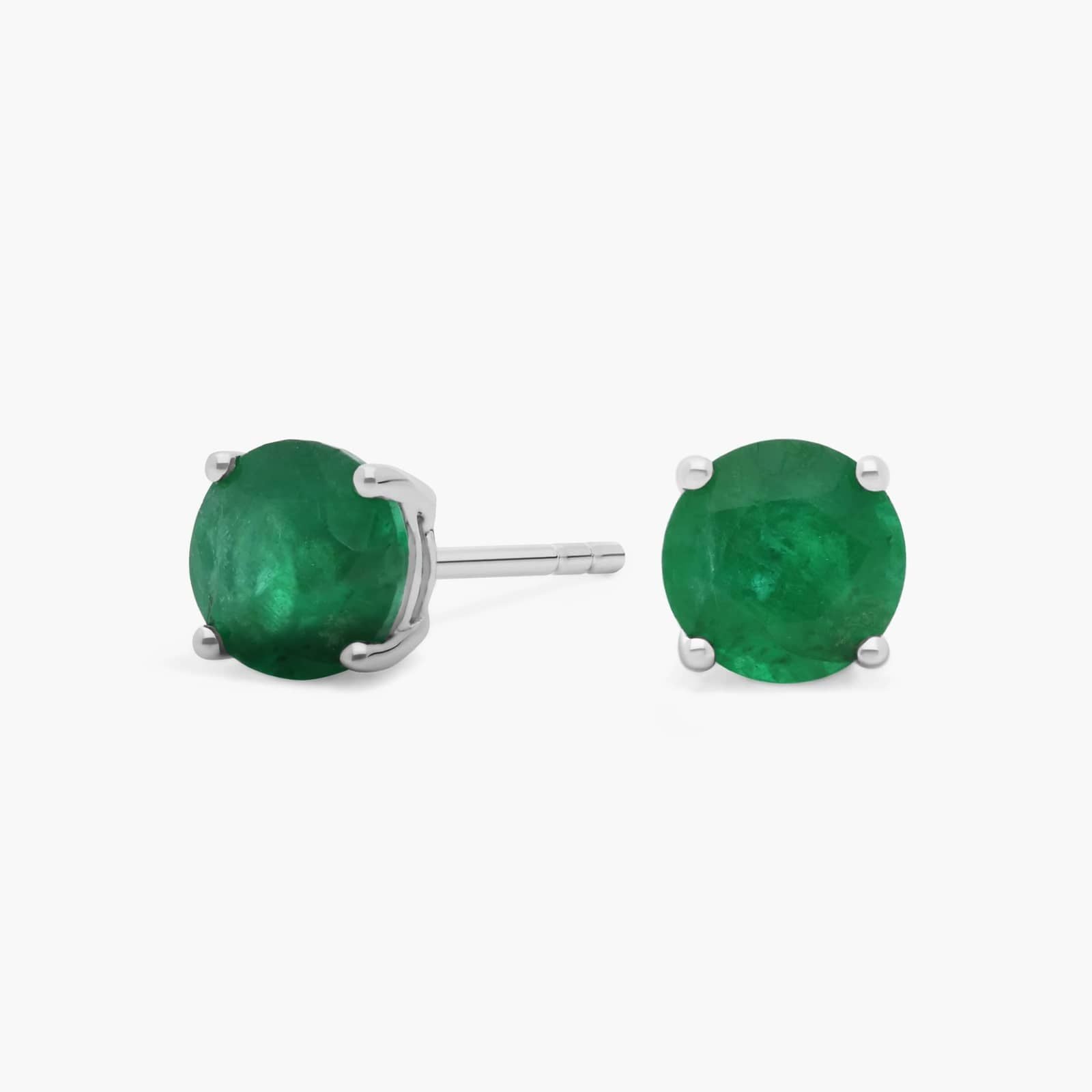 Emerald Stud Earrings