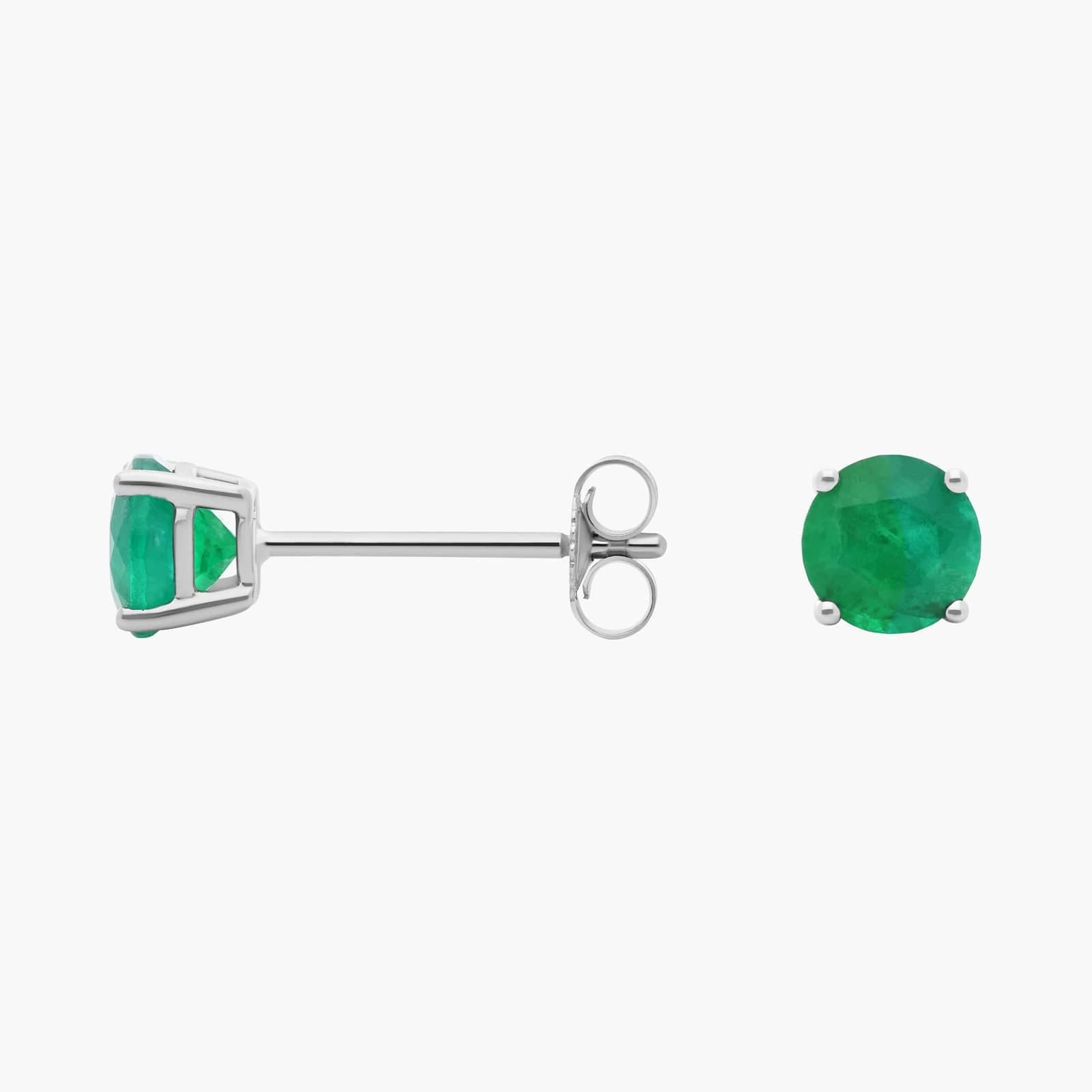 Emerald Stud Earrings