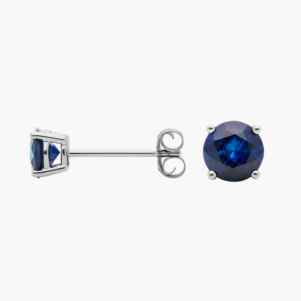 Sapphire Stud Earrings