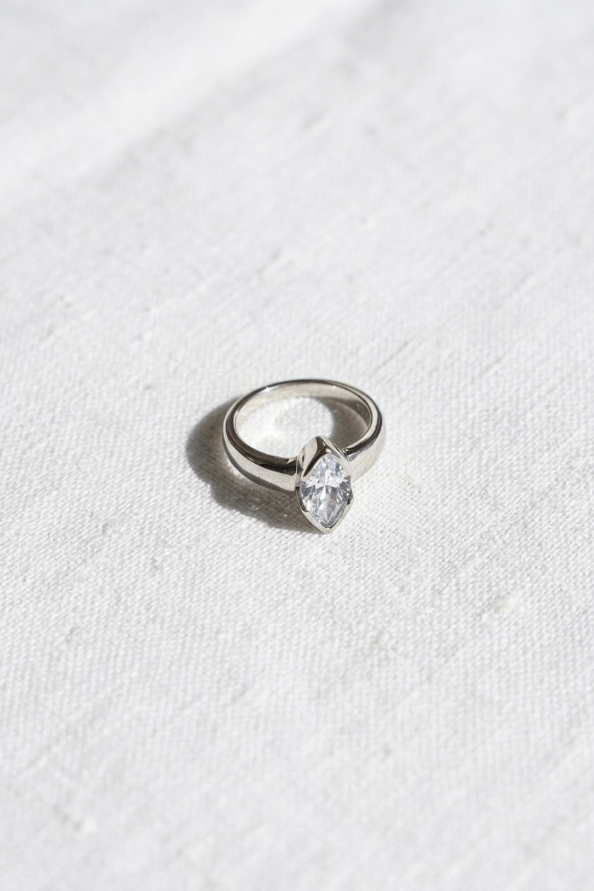 Ring Silver 925 Marquise