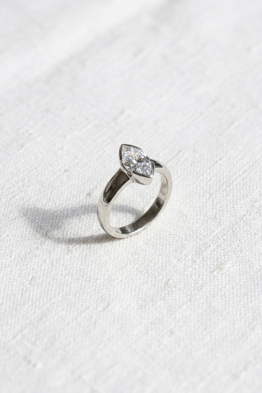 Ring Silver 925 Marquise