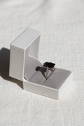 Ring Silver Radiant black