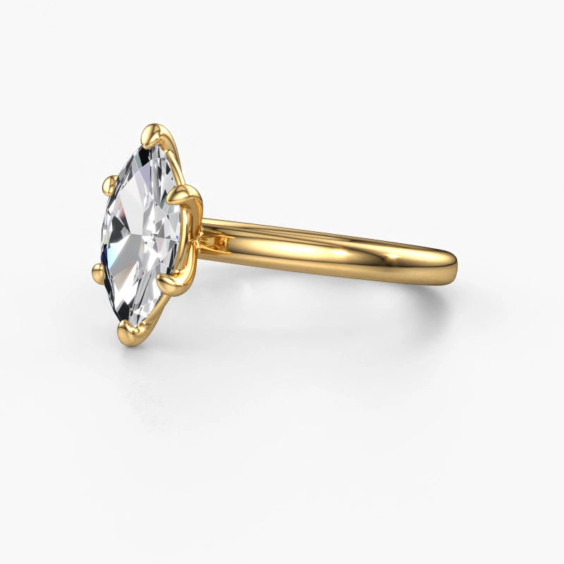 Marquise Solitaire Ring