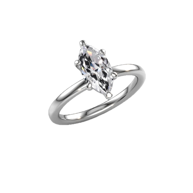 Marquise Solitaire Ring