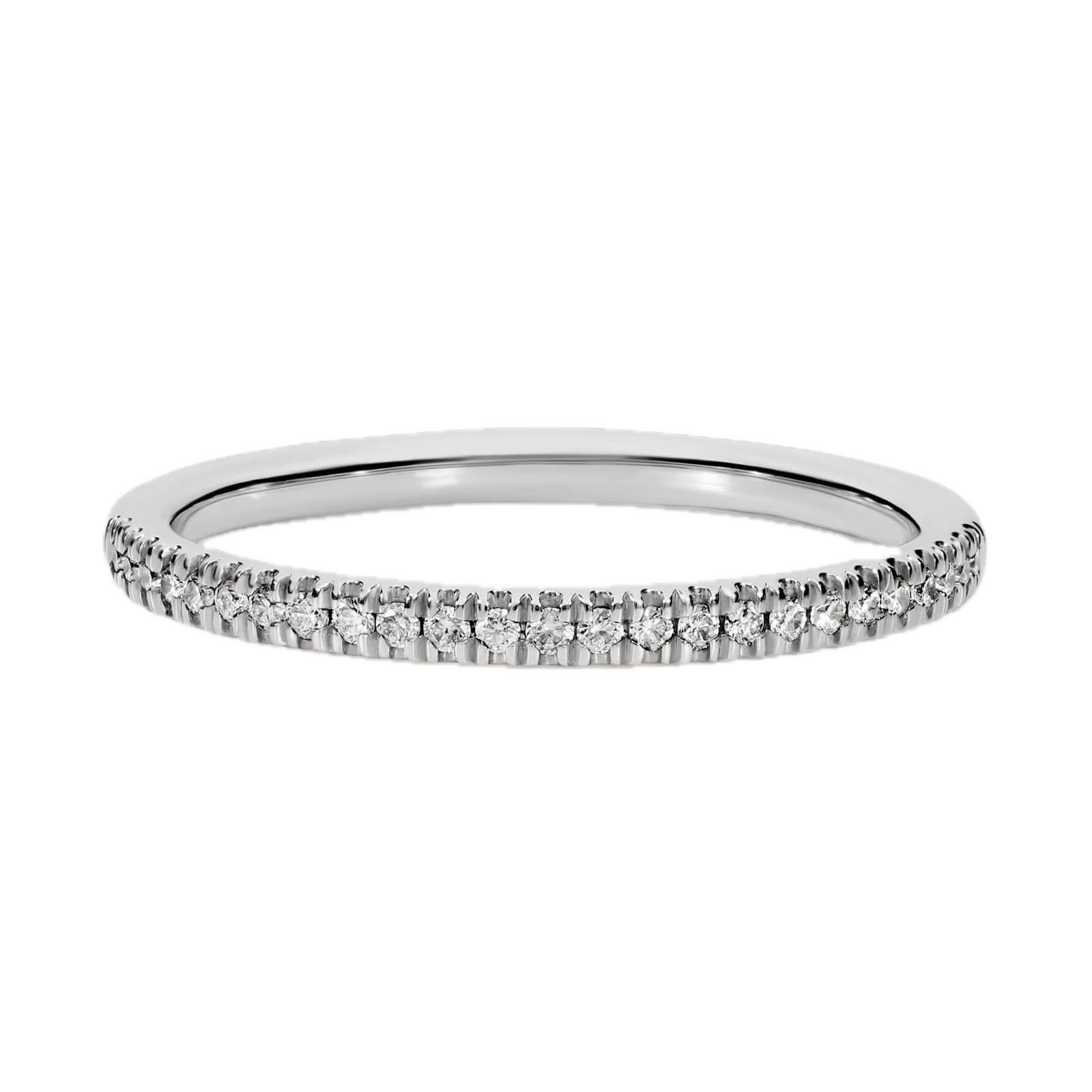 Micropavé Diamond Ring